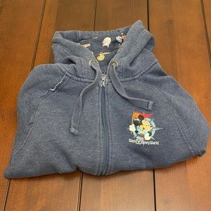 Disney Dark blue zip up jacket